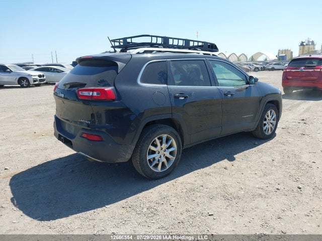 12666554 :رقم المزاد ، 1C4PJMDS8EW133768 vin ، 2014 Jeep Cherokee Limited مزاد بيع