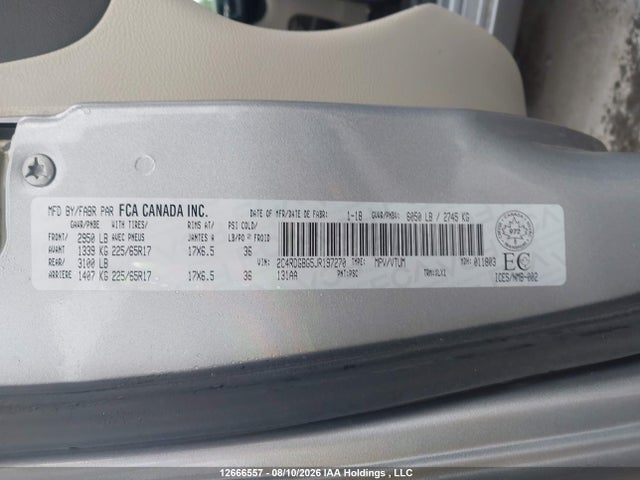 12666557 :رقم المزاد ، 2C4RDGBG5JR197270 vin ، 2018 Dodge Grand Caravan Cvp/sxt مزاد بيع