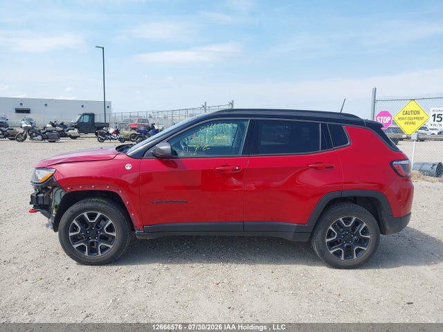 Продажа на аукционе авто 2018 Jeep Compass Trailhawk, vin: 3C4NJDDB4JT489867, номер лота: 12666576