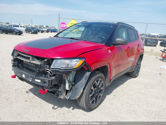 Продажа на аукционе авто 2018 Jeep Compass Trailhawk, vin: 3C4NJDDB4JT489867, номер лота: 12666576