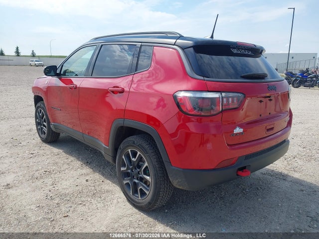 Продажа на аукционе авто 2018 Jeep Compass Trailhawk, vin: 3C4NJDDB4JT489867, номер лота: 12666576