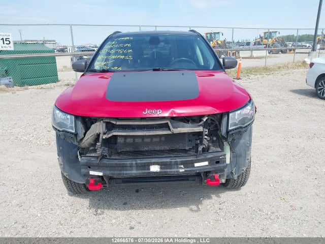 Продажа на аукционе авто 2018 Jeep Compass Trailhawk, vin: 3C4NJDDB4JT489867, номер лота: 12666576