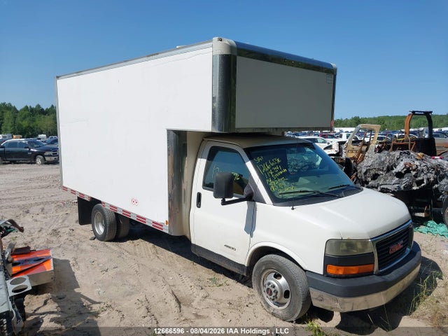 12666596 :رقم المزاد ، 1GD675CG1E1114341 vin ، 2014 Gmc Savana Cutaway 4500 2wt مزاد بيع