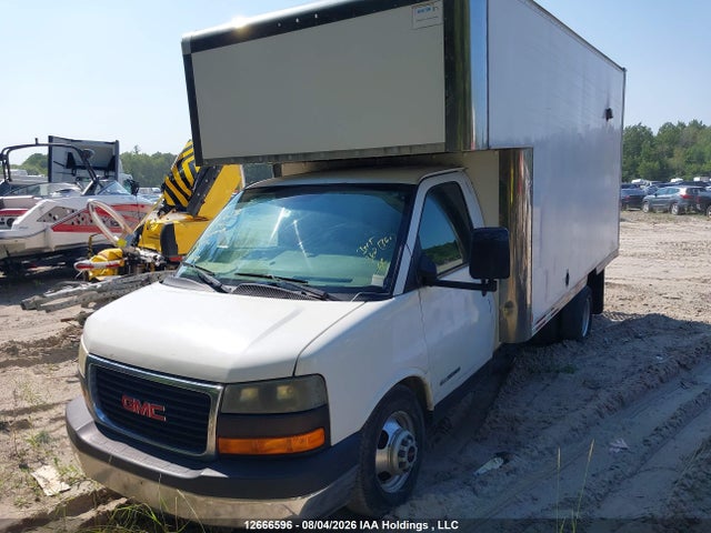 12666596 :رقم المزاد ، 1GD675CG1E1114341 vin ، 2014 Gmc Savana Cutaway 4500 2wt مزاد بيع