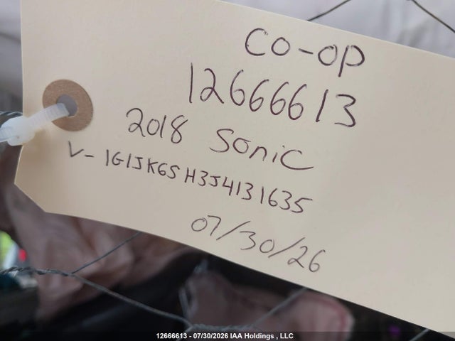 Chevrolet Sonic 2018 1G1JK6SH3J4131635 Image 18
