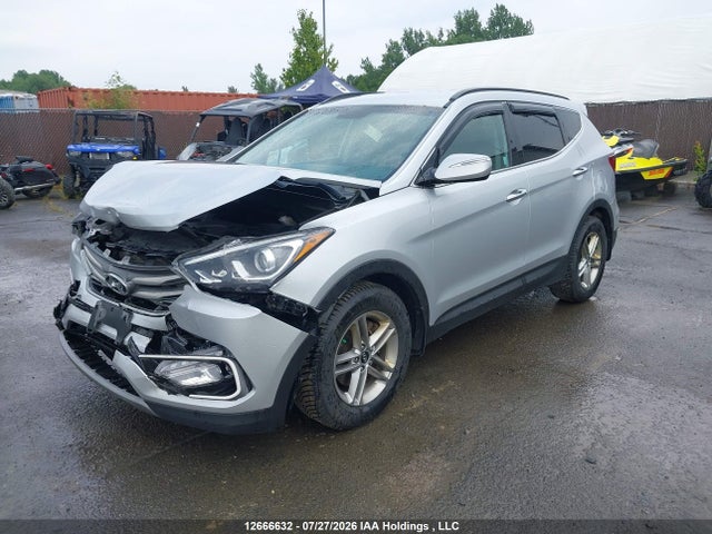 12666632 :رقم المزاد ، 5XYZUDLBXJG517284 vin ، 2018 Hyundai Santa Fe Sport 2.4 Premium مزاد بيع
