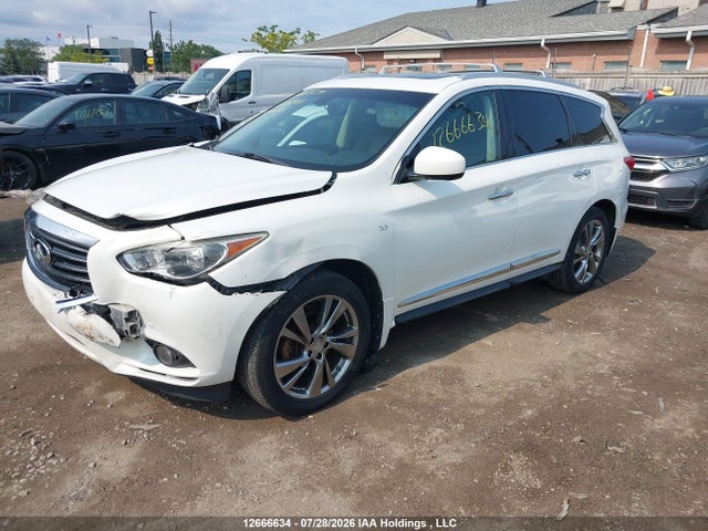 2014 Infiniti Qx60 მანქანა იყიდება აუქციონზე, vin: 5N1AL0MM1EC536921, აუქციონის ნომერი: 12666634