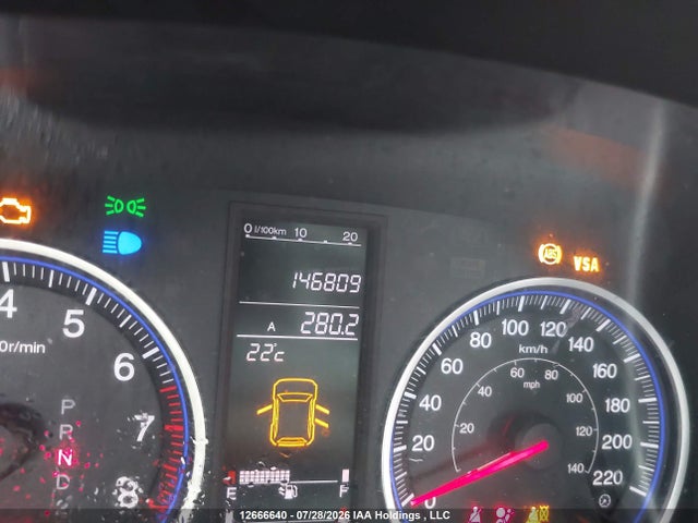 12666640 :رقم المزاد ، 5J6RE48758L805711 vin ، 2008 Honda Cr-v Ex-l مزاد بيع