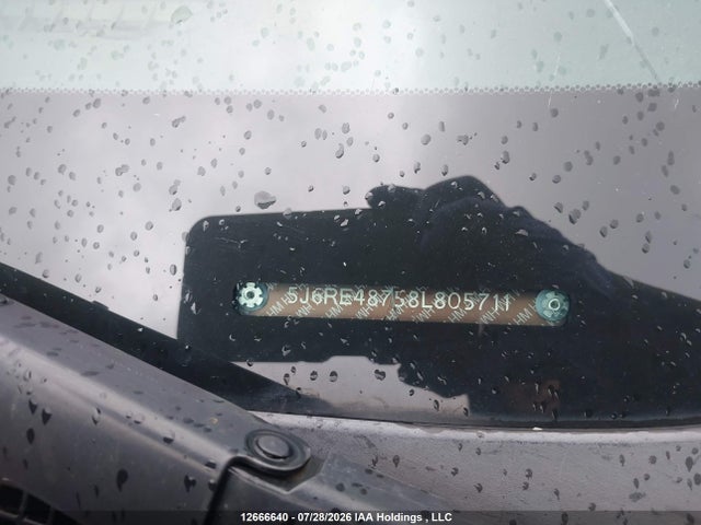 12666640 :رقم المزاد ، 5J6RE48758L805711 vin ، 2008 Honda Cr-v Ex-l مزاد بيع