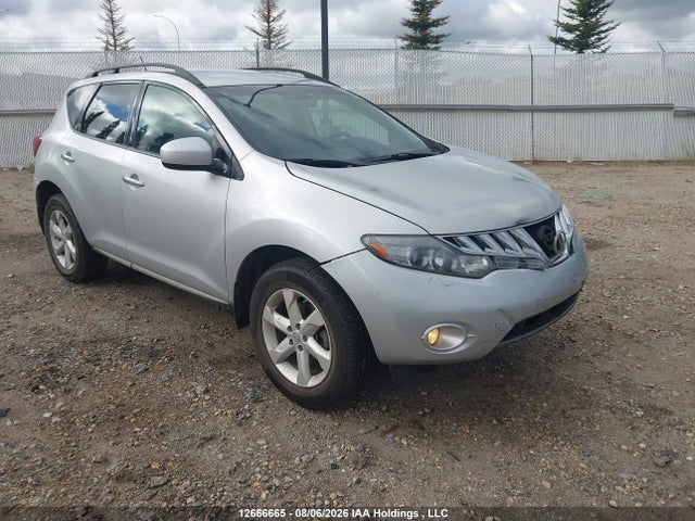 2009 Nissan Murano Sl მანქანა იყიდება აუქციონზე, vin: JN8AZ18W49W212357, აუქციონის ნომერი: 12666665