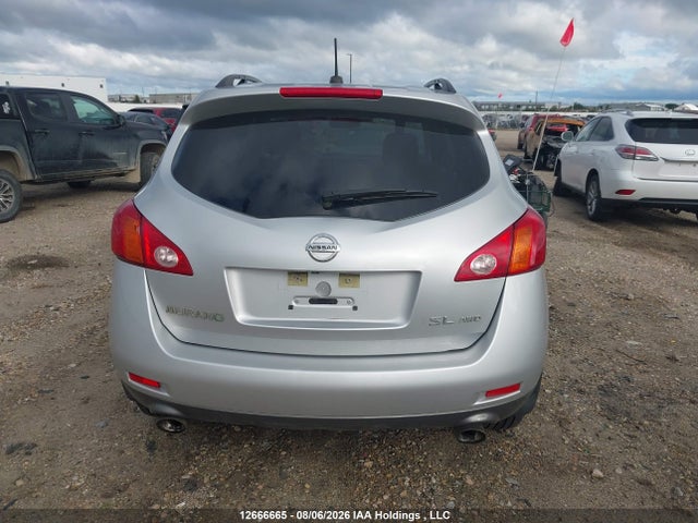 2009 Nissan Murano Sl მანქანა იყიდება აუქციონზე, vin: JN8AZ18W49W212357, აუქციონის ნომერი: 12666665