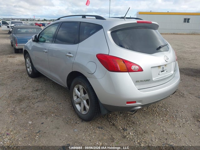 2009 Nissan Murano Sl მანქანა იყიდება აუქციონზე, vin: JN8AZ18W49W212357, აუქციონის ნომერი: 12666665