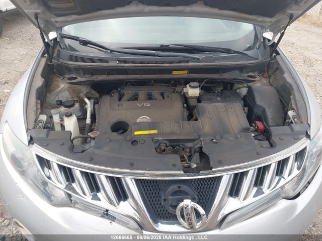 2009 Nissan Murano Sl მანქანა იყიდება აუქციონზე, vin: JN8AZ18W49W212357, აუქციონის ნომერი: 12666665