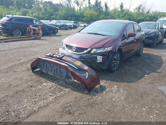 Honda Civic Lx 2015 2HGFB2F50FH050146 Image 2