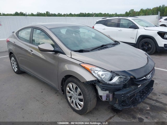 12666696 :رقم المزاد ، 5NPDH4AEXDH281258 vin ، 2013 Hyundai Elantra Gl مزاد بيع