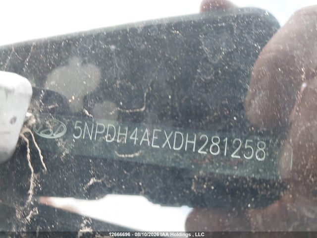 2013 Hyundai Elantra Gl მანქანა იყიდება აუქციონზე, vin: 5NPDH4AEXDH281258, აუქციონის ნომერი: 12666696