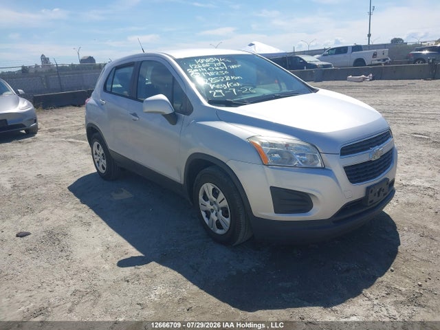 2014 Chevrolet Trax Ls Fwd მანქანა იყიდება აუქციონზე, vin: 3GNCJKEB0EL198256, აუქციონის ნომერი: 12666709