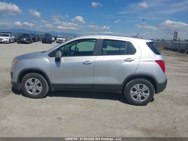 2014 Chevrolet Trax Ls Fwd მანქანა იყიდება აუქციონზე, vin: 3GNCJKEB0EL198256, აუქციონის ნომერი: 12666709
