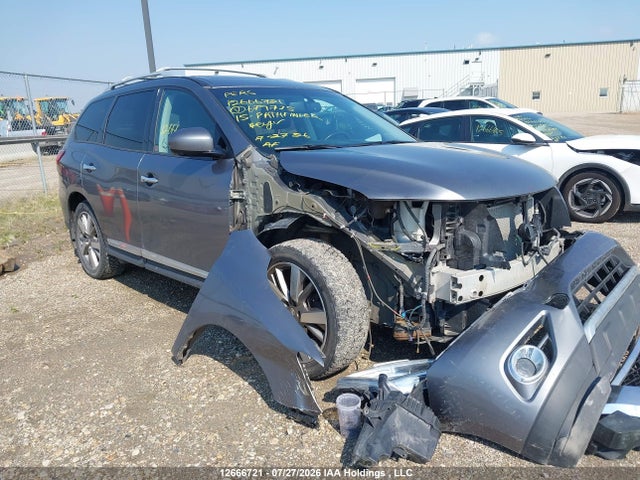 Продаж на аукціоні авто 2015 Nissan Pathfinder S/sv/sl/platinum, vin: 5N1AR2MM2FC679775, номер лоту: 12666721