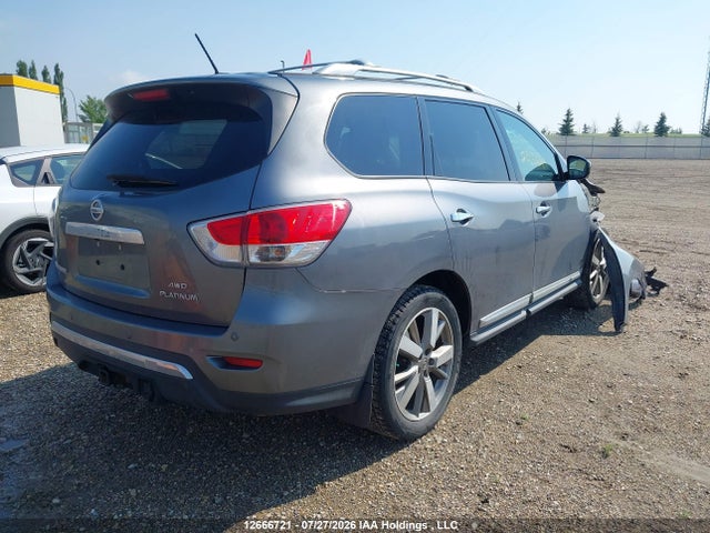 2015 Nissan Pathfinder S/sv/sl/platinum მანქანა იყიდება აუქციონზე, vin: 5N1AR2MM2FC679775, აუქციონის ნომერი: 12666721