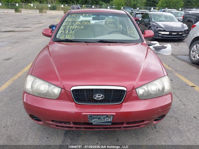 Продажа на аукционе авто 2002 Hyundai Elantra, vin: KMHDN45D12U399756, номер лота: 12666757