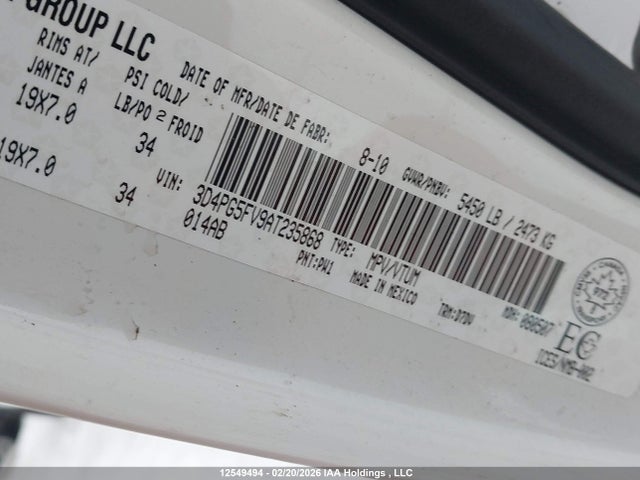 Продаж на аукціоні авто 2010 Dodge Journey Sxt, vin: 3D4PG5FV9AT235868, номер лоту: 12549494