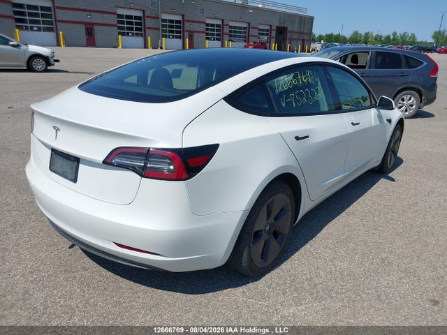 Tesla MODEL 3 2021 5YJ3E1EAXMF852322 Image 4