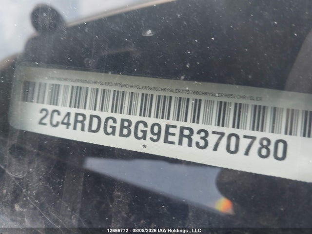 Dodge Grand Caravan Se/sxt 2014 2C4RDGBG9ER370780 Image 19