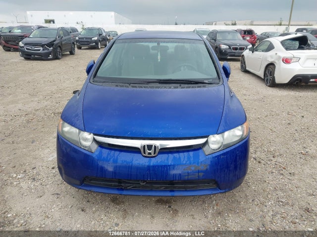 2006 Honda Civic Lx მანქანა იყიდება აუქციონზე, vin: 2HGFA16546H032147, აუქციონის ნომერი: 12666781