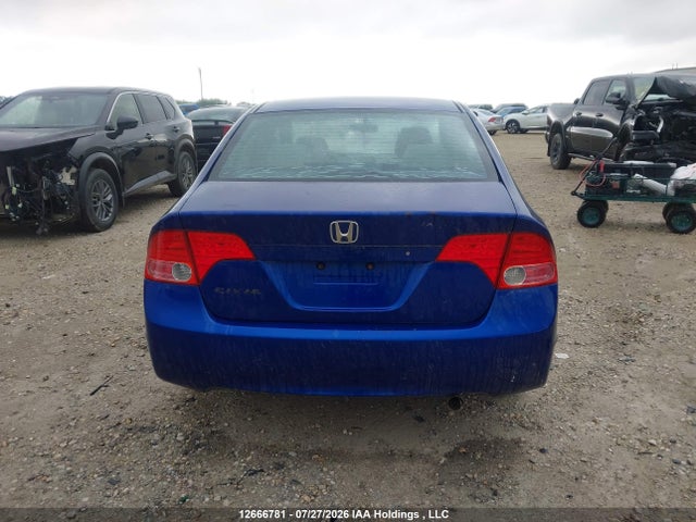 2006 Honda Civic Lx მანქანა იყიდება აუქციონზე, vin: 2HGFA16546H032147, აუქციონის ნომერი: 12666781