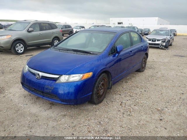 2006 Honda Civic Lx მანქანა იყიდება აუქციონზე, vin: 2HGFA16546H032147, აუქციონის ნომერი: 12666781