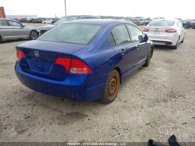 2006 Honda Civic Lx მანქანა იყიდება აუქციონზე, vin: 2HGFA16546H032147, აუქციონის ნომერი: 12666781