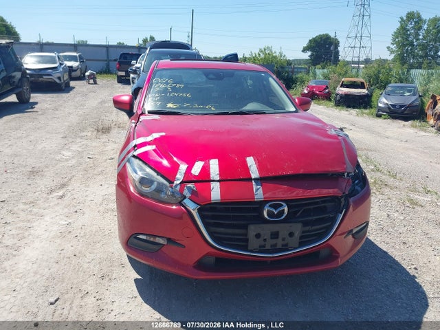 2017 Mazda Mazda3 Gs მანქანა იყიდება აუქციონზე, vin: 3MZBN1L76HM124756, აუქციონის ნომერი: 12666789