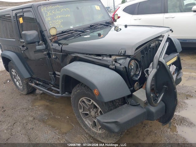 2014 Jeep Wrangler Sport მანქანა იყიდება აუქციონზე, vin: 1C4AJWAG9EL312467, აუქციონის ნომერი: 12666799