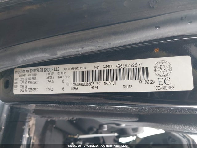 2014 Jeep Wrangler Sport მანქანა იყიდება აუქციონზე, vin: 1C4AJWAG9EL312467, აუქციონის ნომერი: 12666799