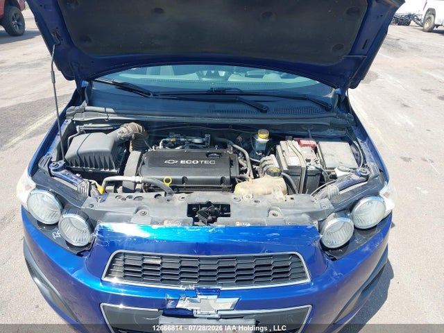 Chevrolet Sonic Lt Auto 2014 1G1JC5EHXE4183438 Image 10