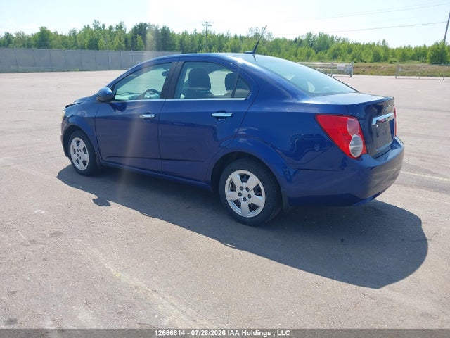 Chevrolet Sonic Lt Auto 2014 1G1JC5EHXE4183438 Image 3
