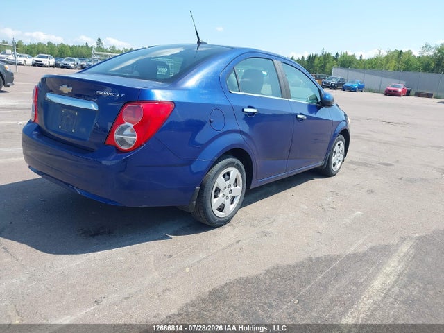 Chevrolet Sonic Lt Auto 2014 1G1JC5EHXE4183438 Image 4