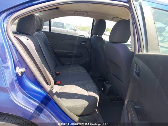 Chevrolet Sonic Lt Auto 2014 1G1JC5EHXE4183438 Image 8