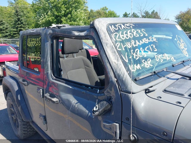 12666835 :رقم المزاد ، 1C4HJXDGXMW828513 vin ، 2021 Jeep Wrangler مزاد بيع