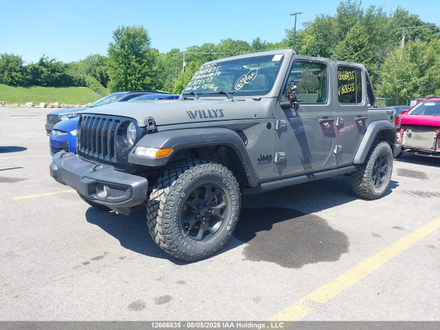 12666835 :رقم المزاد ، 1C4HJXDGXMW828513 vin ، 2021 Jeep Wrangler مزاد بيع