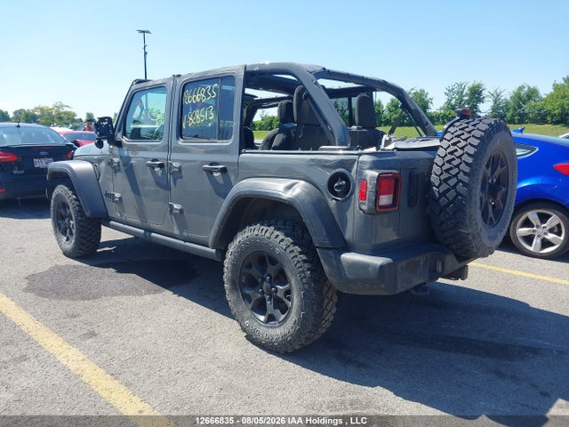 12666835 :رقم المزاد ، 1C4HJXDGXMW828513 vin ، 2021 Jeep Wrangler مزاد بيع