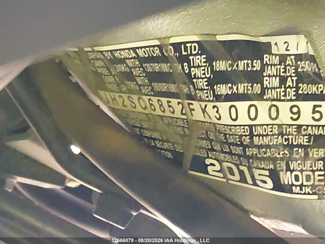 Honda Gl1800 Al 2015 JH2SC6852FK300095 Image 10