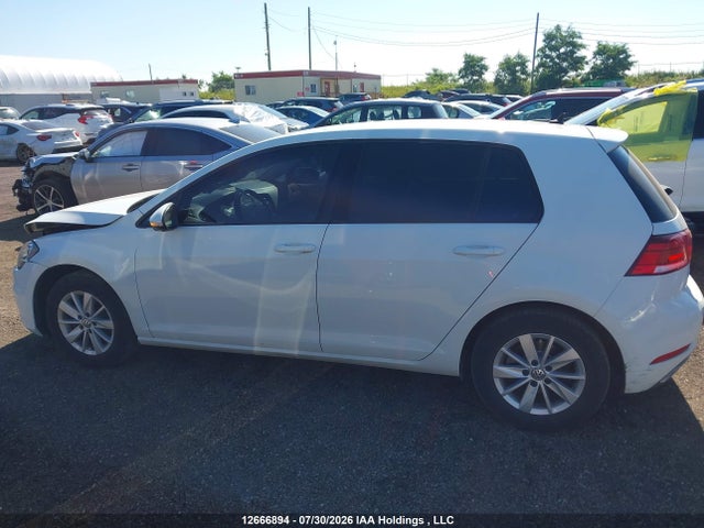 2018 Volkswagen Golf 1.8 Tsi Comfortline/1.8 Tsi Highline/1.8 Tsi Trendline მანქანა იყიდება აუქციონზე, vin: 3VWG17AU4JM281897, აუქციონის ნომერი: 12666894