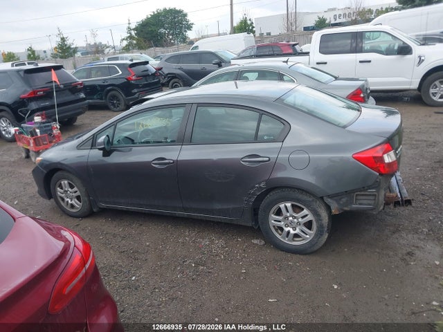 2012 Honda Civic Lx მანქანა იყიდება აუქციონზე, vin: 2HGFB2F44CH104227, აუქციონის ნომერი: 12666935