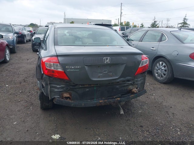2012 Honda Civic Lx მანქანა იყიდება აუქციონზე, vin: 2HGFB2F44CH104227, აუქციონის ნომერი: 12666935