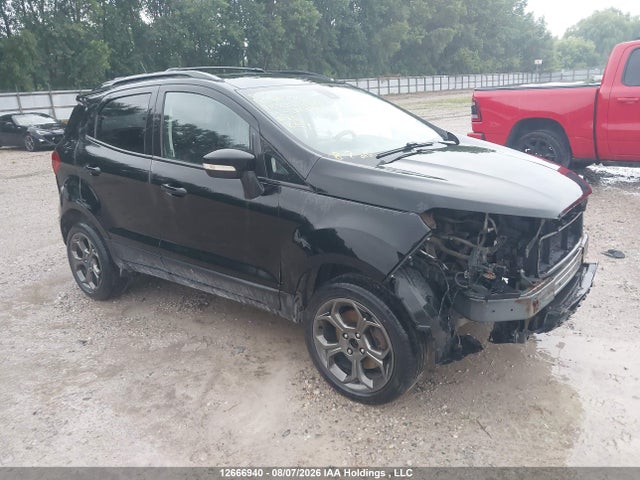 2018 Ford Ecosport Ses მანქანა იყიდება აუქციონზე, vin: MAJ6P1CL8JC186510, აუქციონის ნომერი: 12666940