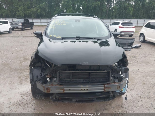 2018 Ford Ecosport Ses მანქანა იყიდება აუქციონზე, vin: MAJ6P1CL8JC186510, აუქციონის ნომერი: 12666940