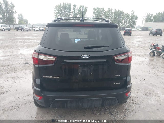 2018 Ford Ecosport Ses მანქანა იყიდება აუქციონზე, vin: MAJ6P1CL8JC186510, აუქციონის ნომერი: 12666940