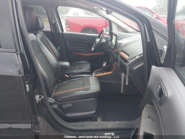 2018 Ford Ecosport Ses მანქანა იყიდება აუქციონზე, vin: MAJ6P1CL8JC186510, აუქციონის ნომერი: 12666940